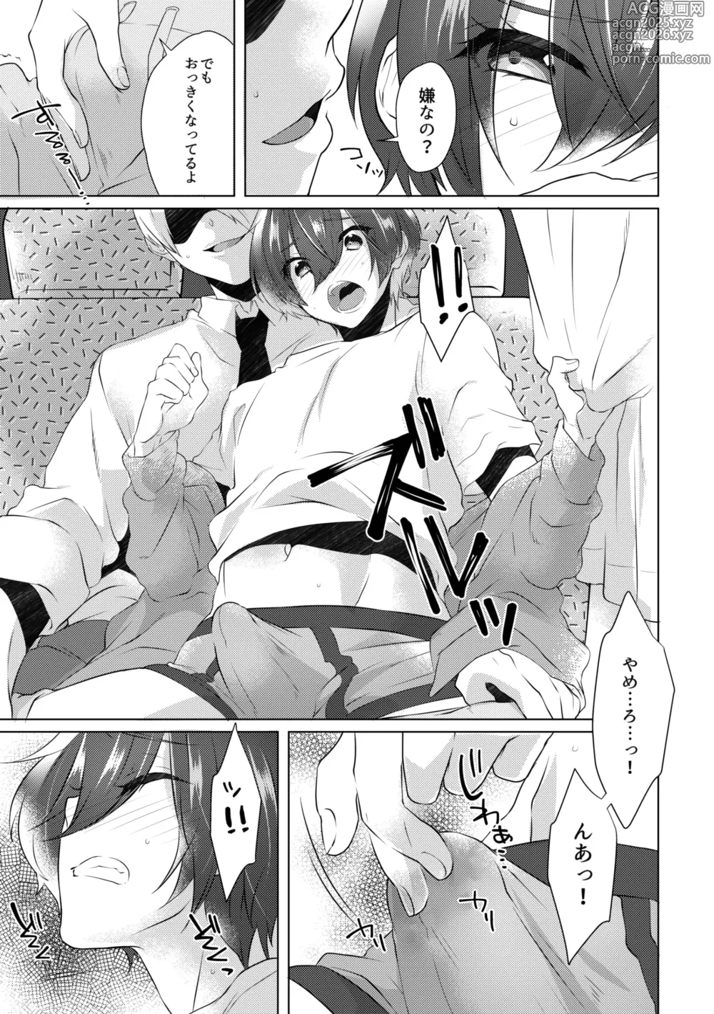 Page 8 of doujinshi Yoru Wa Oshizukani