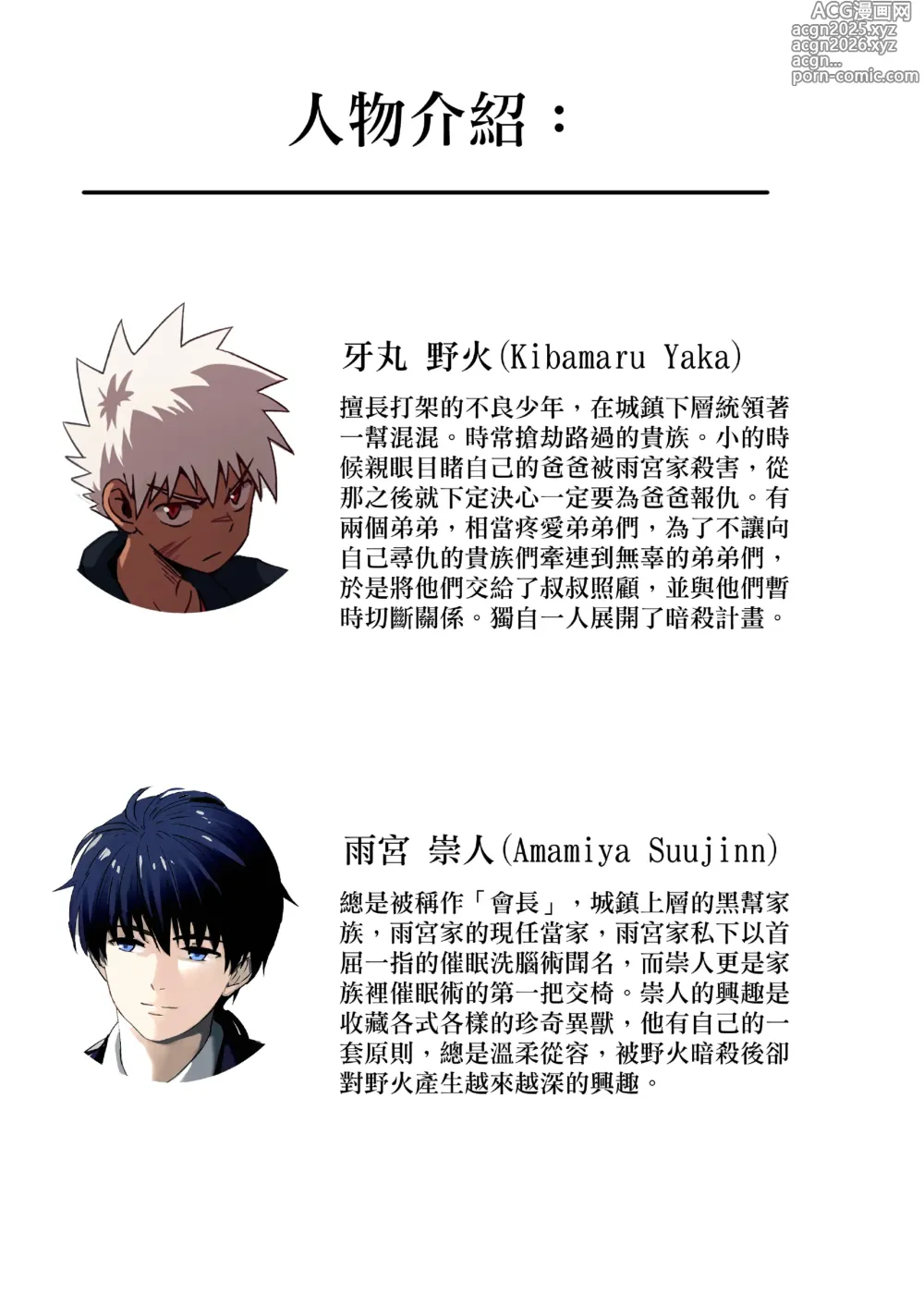 Page 3 of doujinshi 【アミノ(Aminor)】主人X野狗 vol.2