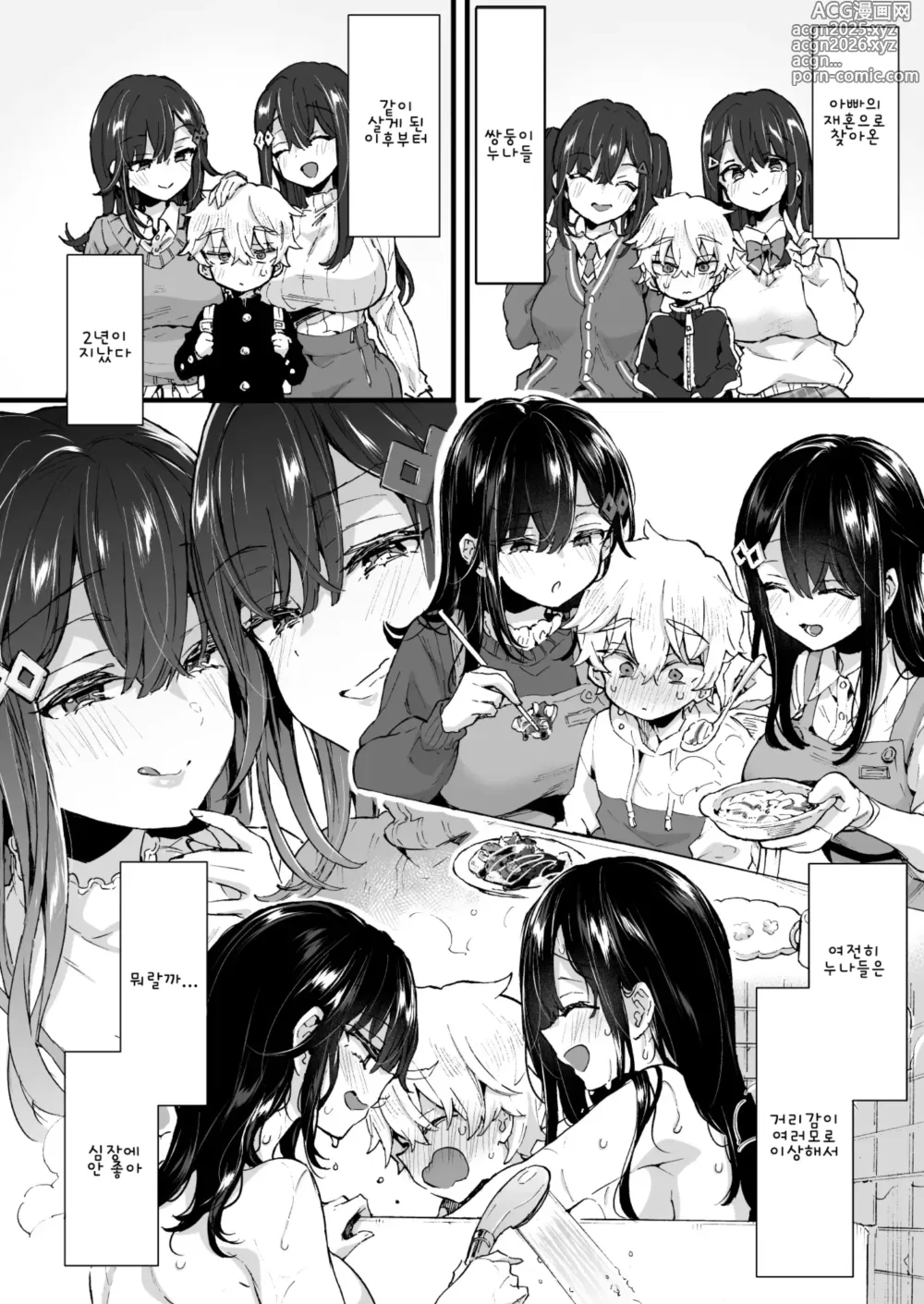 Page 7 of doujinshi Onee-chan to Yofukashi! - Staying Up Late With The Sisters