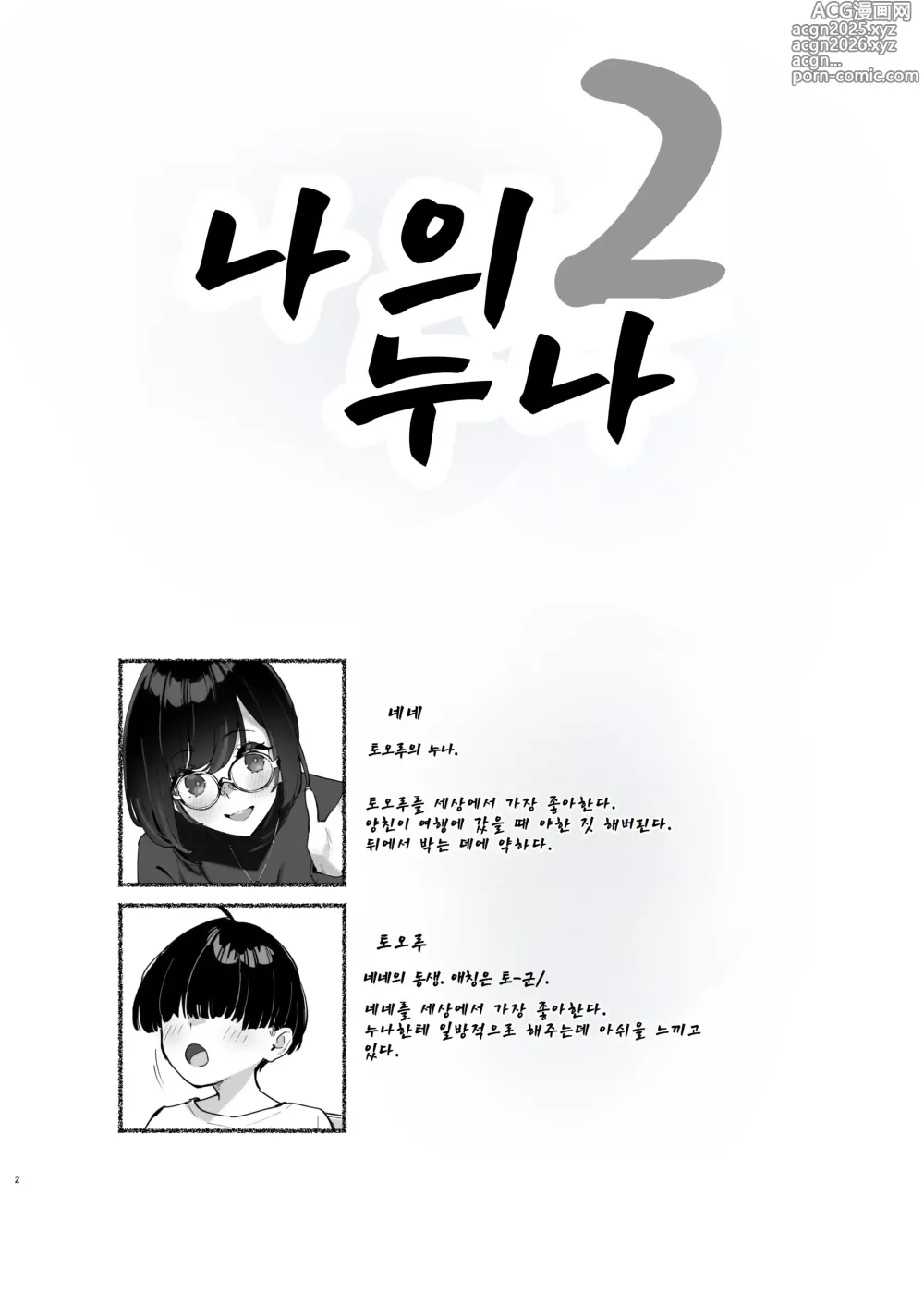 Page 3 of doujinshi Boku no Onee-chan - My dear Sister is Mine 2