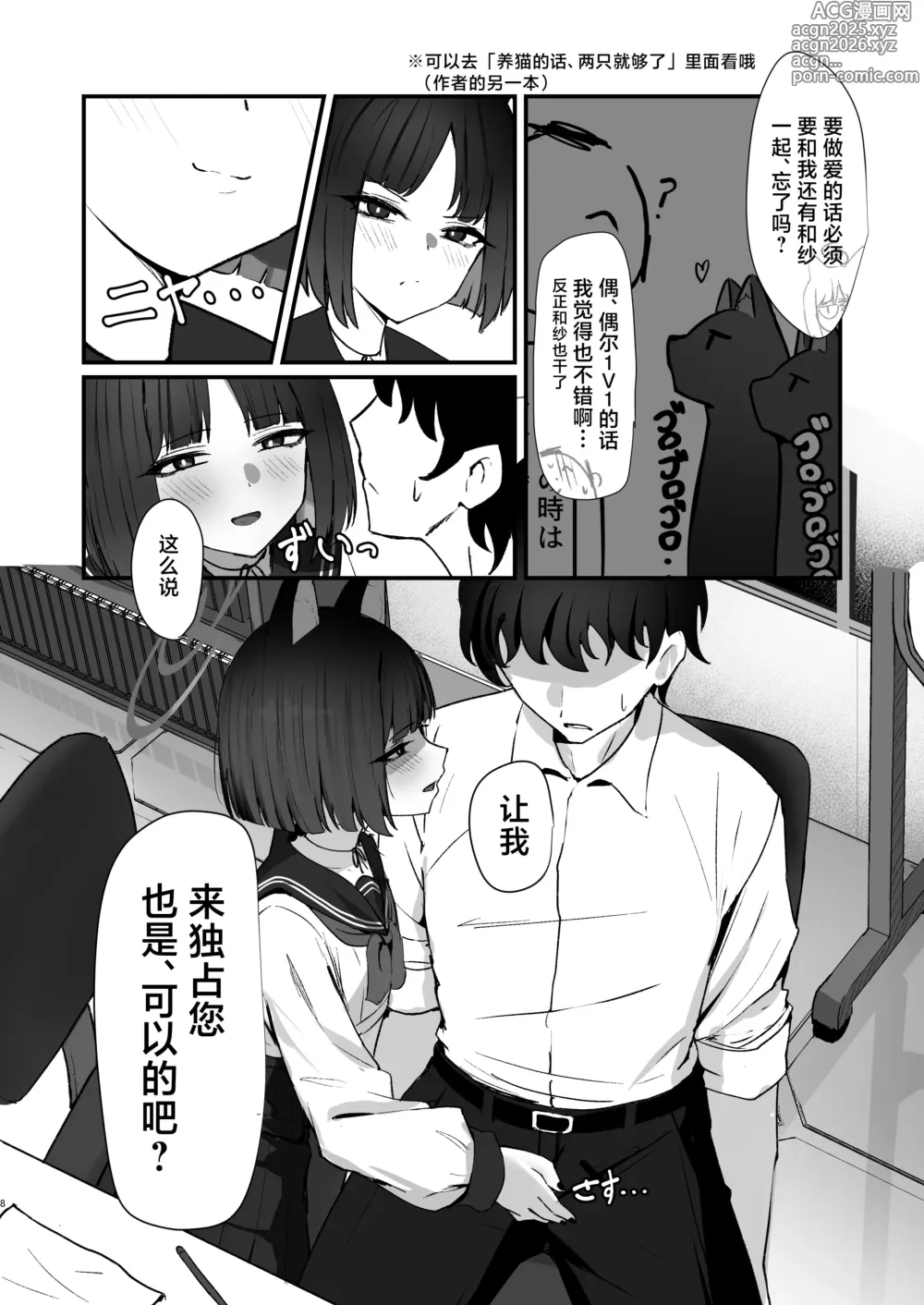 Page 8 of doujinshi 猫的独占 二