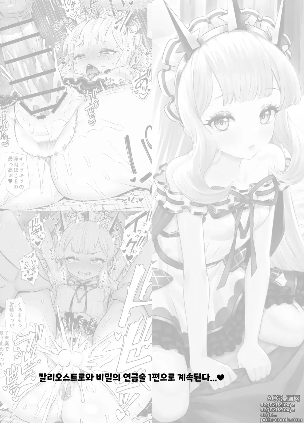 Page 33 of doujinshi 칼리오스트로와 비밀의 연금술 II