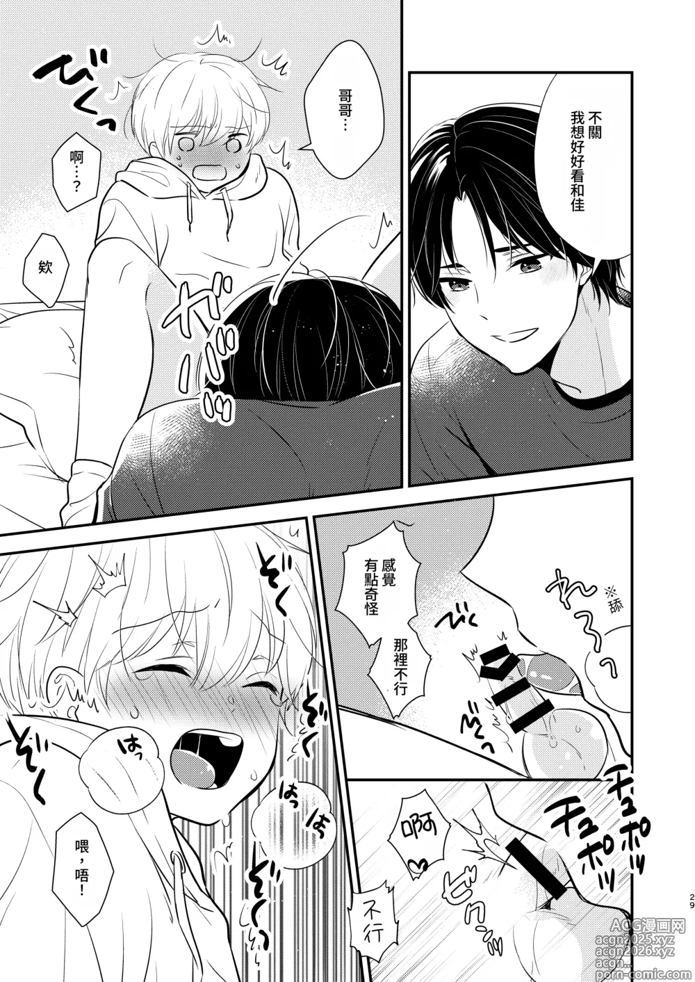 Page 26 of doujinshi Yoshi niichan onegai yamenaide 2 [Digital]【chinese】