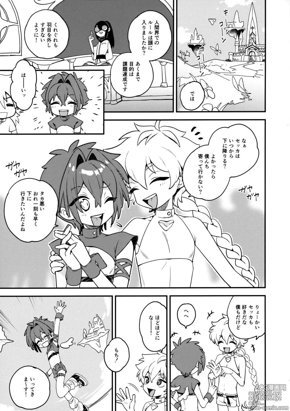 Page 2 of doujinshi Tenshi-kun no Oshigoto!