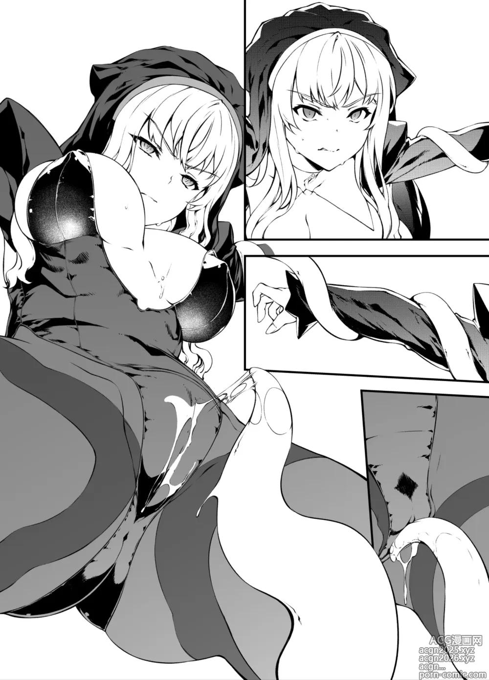 Page 12 of doujinshi 修女漫画 进展
