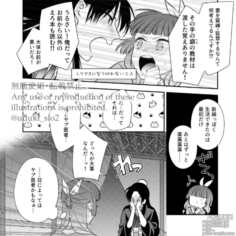 Page 3 of doujinshi samishī toki wa gyutto shite