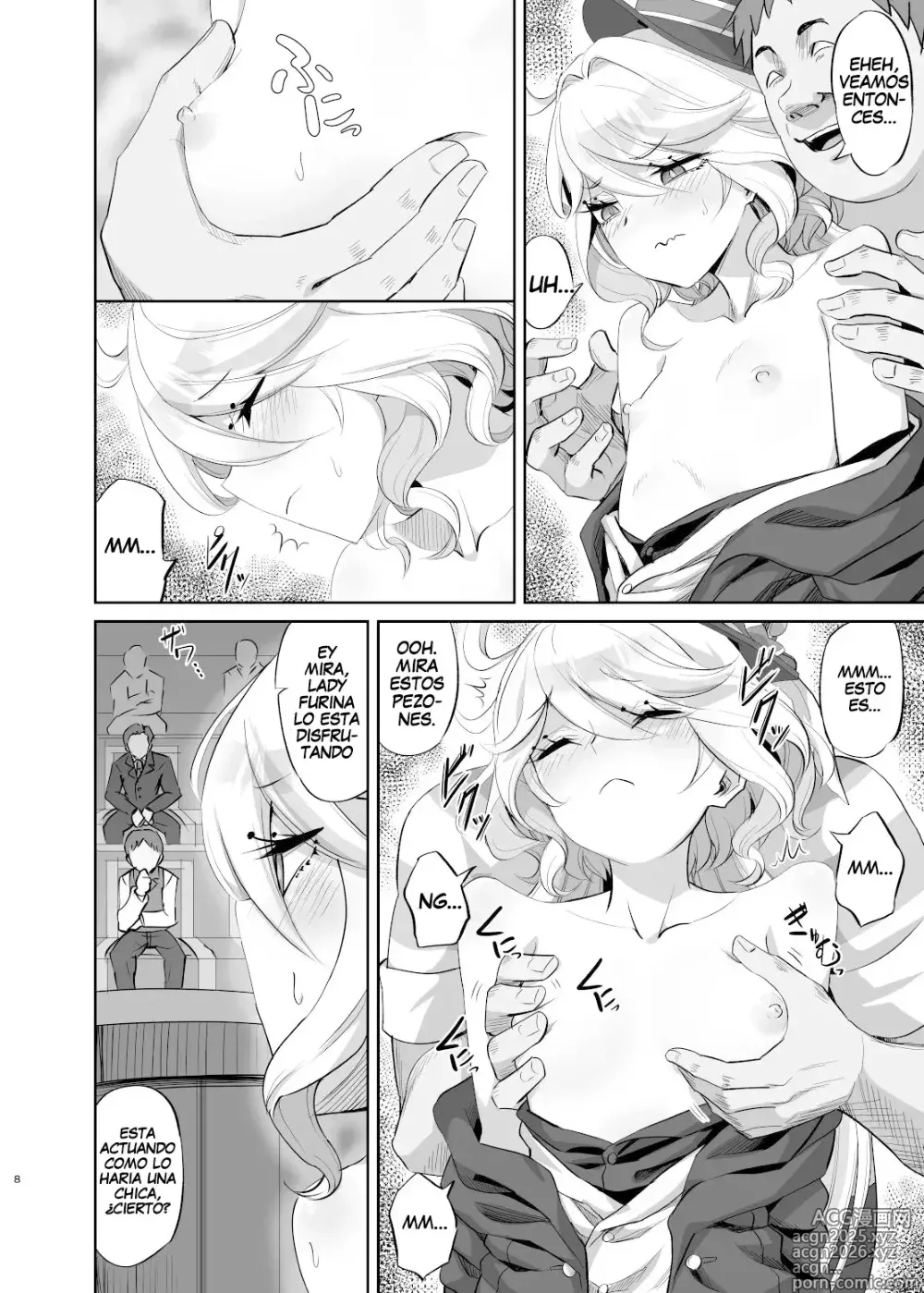 Page 7 of doujinshi ¡No Soy Un Chico! ~El Juicio de la Arconte Hydro Sospechosa de Ser Hombre~