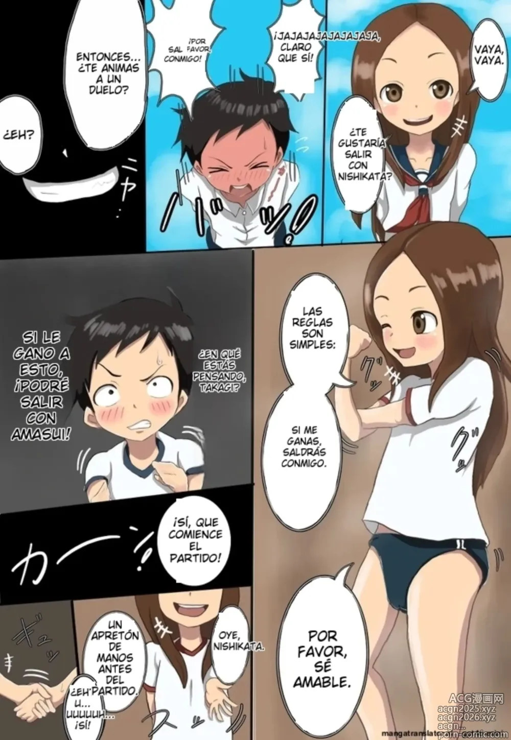 Page 2 of imageset El entrenamiento del Wawita Nishikata domado por Takagi