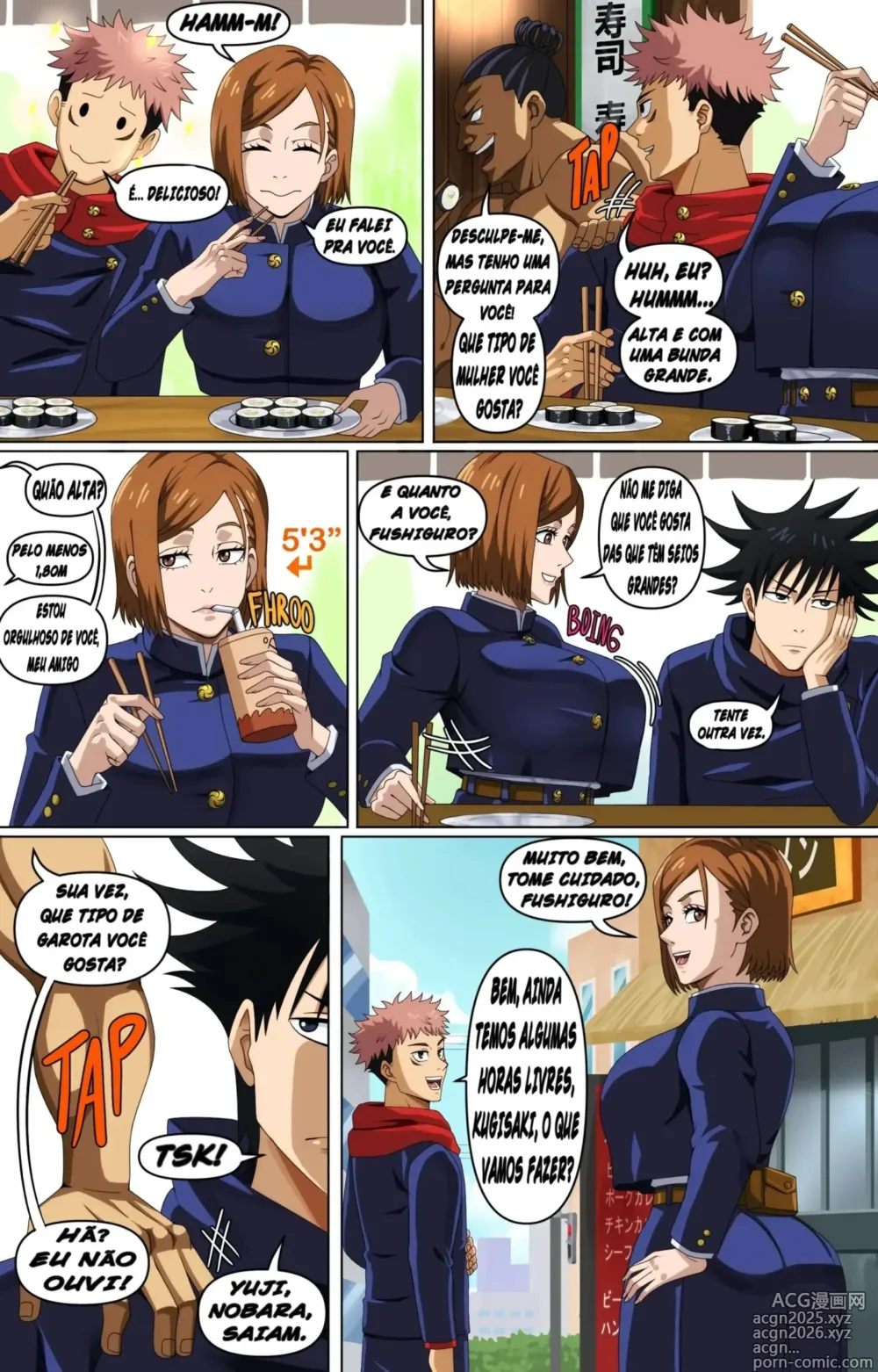 Page 4 of doujinshi Jujutsu kaisen compilation