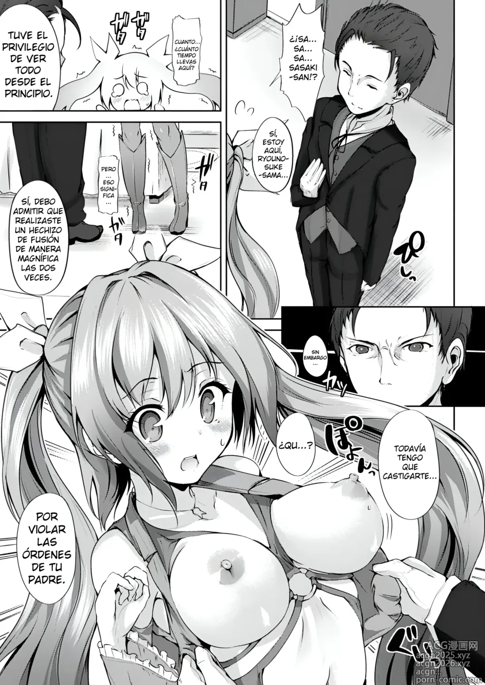 Page 9 of doujinshi Magia de Fusión