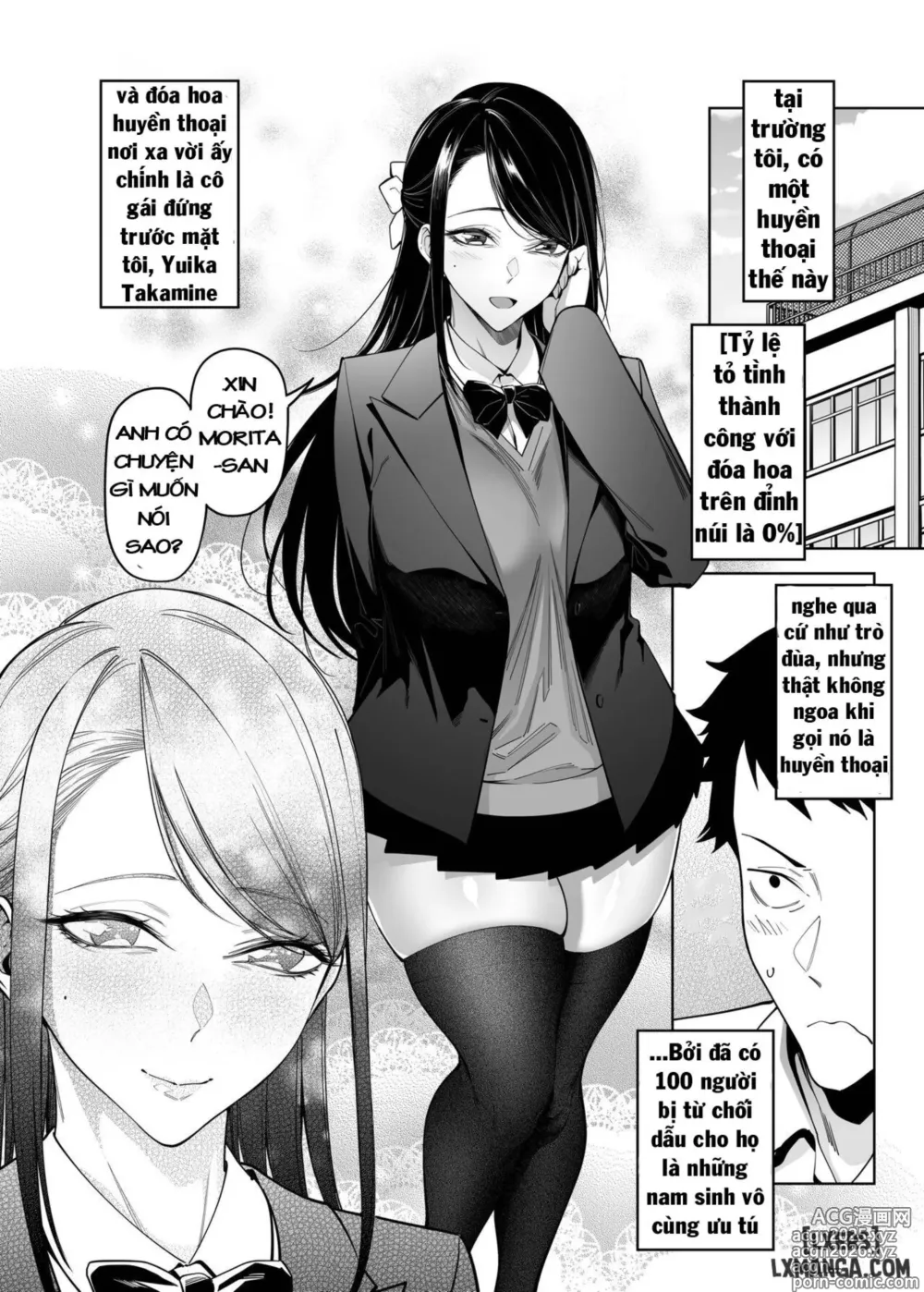Page 6 of doujinshi Takane no Hana e no Kokuhaku Seikouritsu wa Zero no Wake
