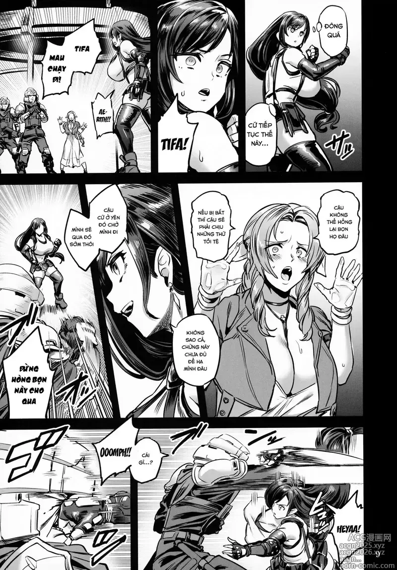 Page 8 of doujinshi Deka Chichi Terrorist no Kousei Kouhai Jikken