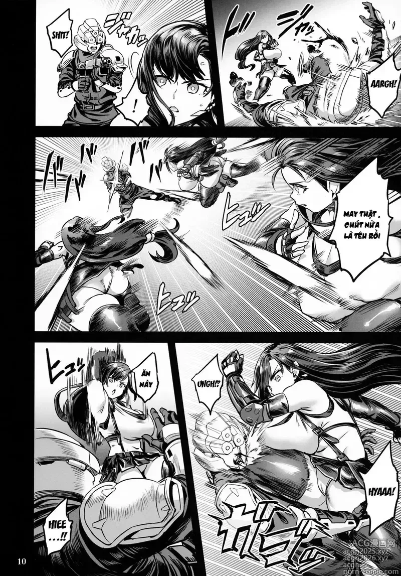 Page 9 of doujinshi Deka Chichi Terrorist no Kousei Kouhai Jikken