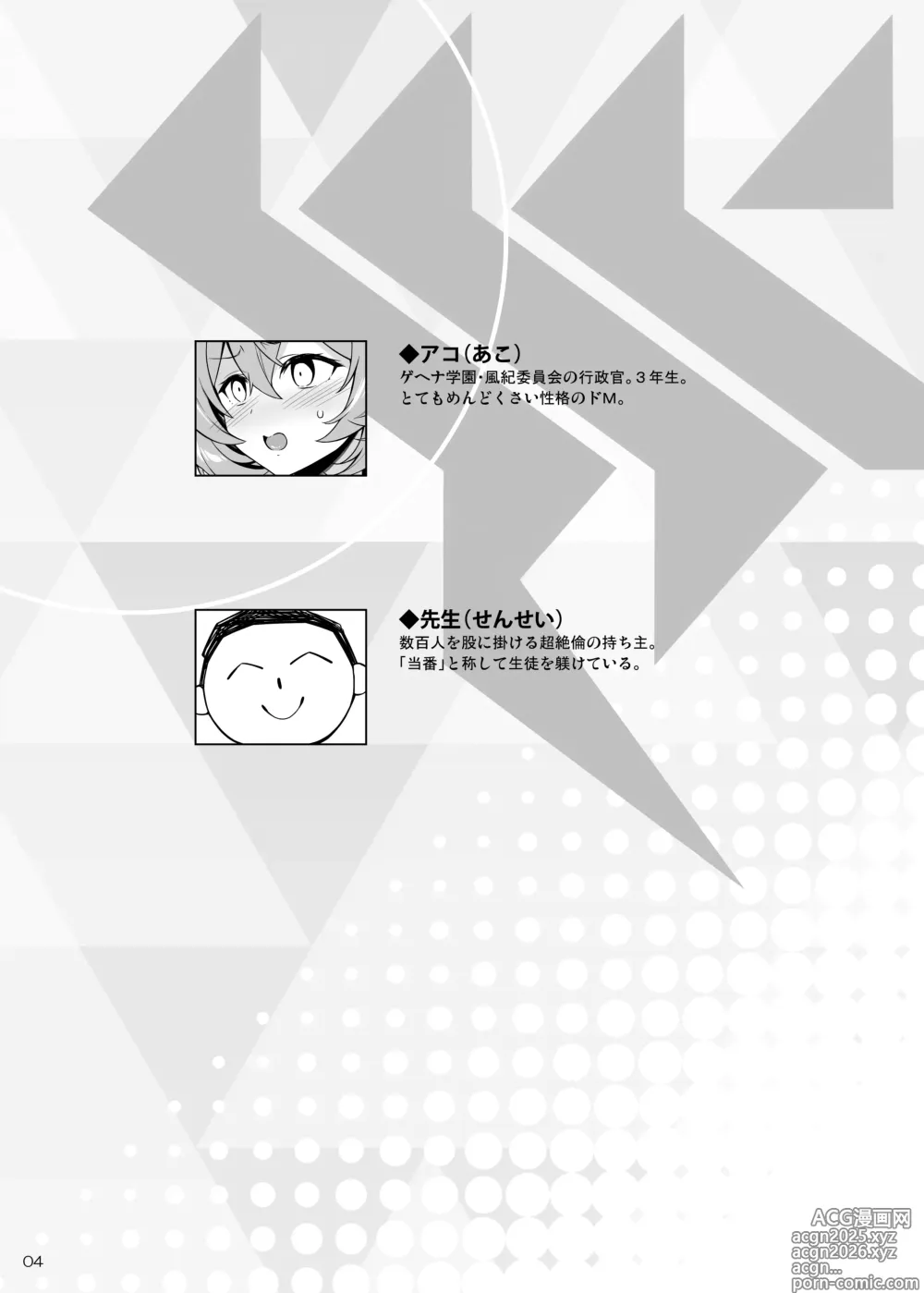 Page 3 of doujinshi Ako-chan Chiiku 2