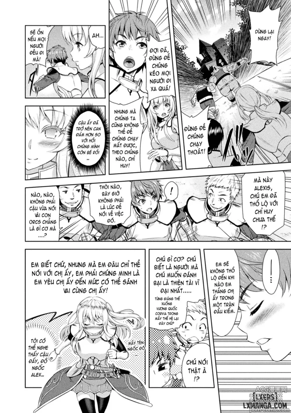 Page 12 of manga ERONA Orc no Inmon ni Okasareta Onna Kishi no Matsuro