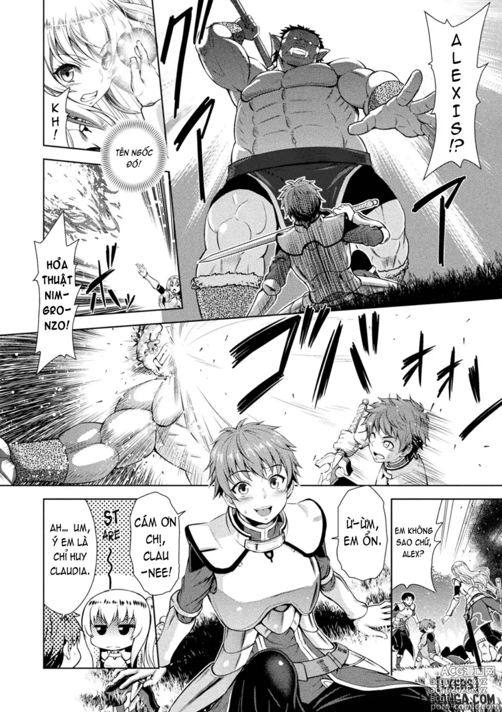 Page 10 of manga ERONA Orc no Inmon ni Okasareta Onna Kishi no Matsuro
