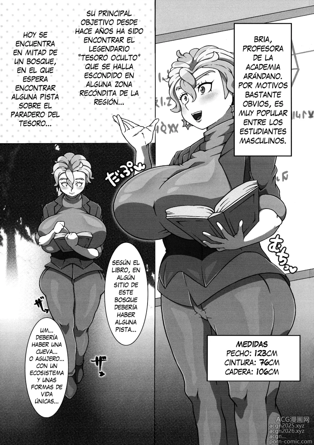 Page 4 of doujinshi Chounyuu Futanari Buraia Sensei to Chounyuu Zeiyu-chan