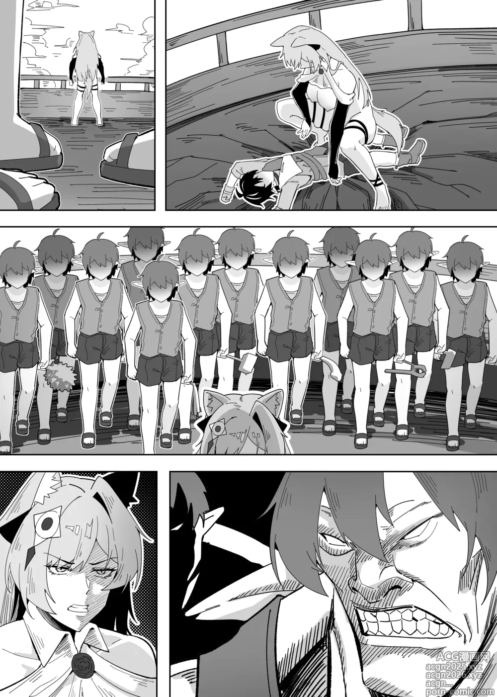 Page 48 of doujinshi KnightFault（ダスク）·鸿雪大战小杜林（明日方舟同人H·LC整合汉化组获权代发）