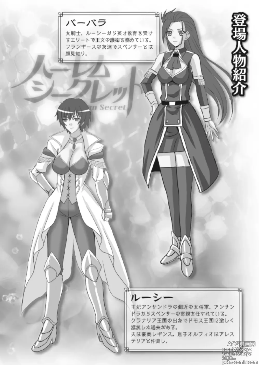 Page 8 of manga ハーレムシークレット