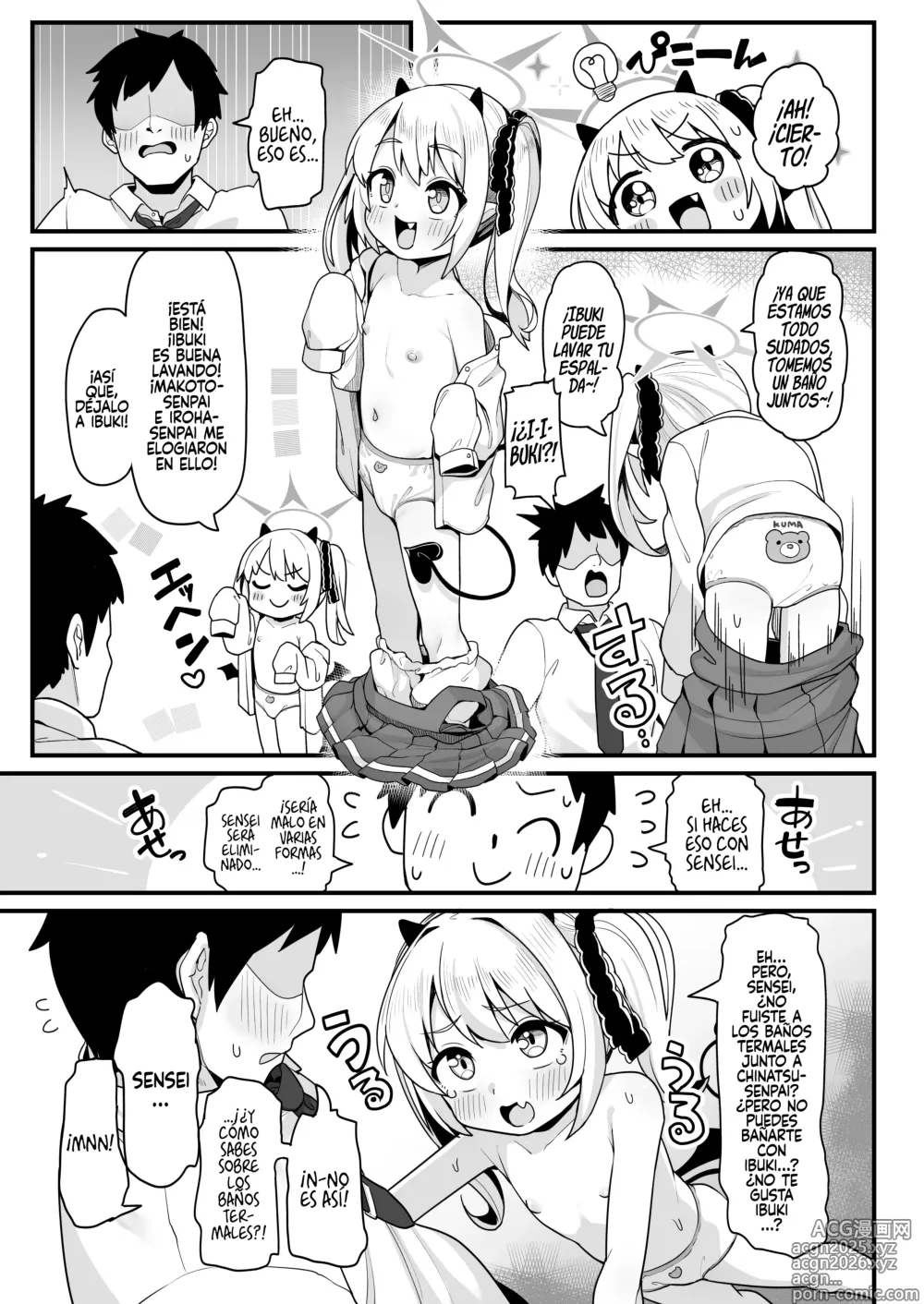 Page 8 of doujinshi Sensei wa Tada Ibuki to Ofuro ni Hairitai dake nan desu