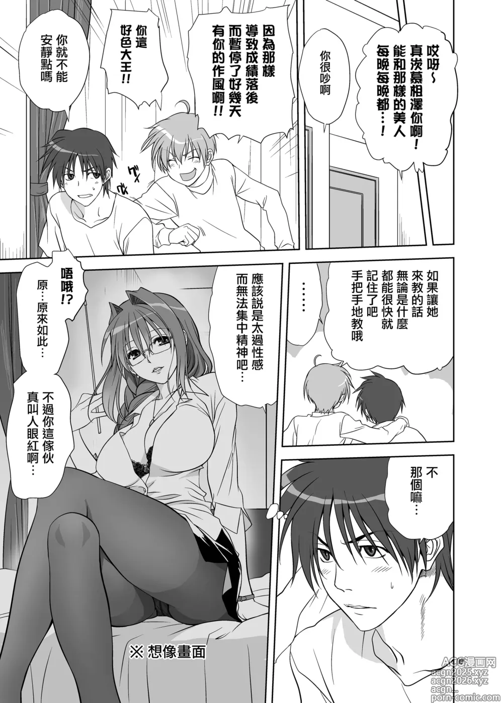 Page 8 of doujinshi Akiko-san to Issho 11