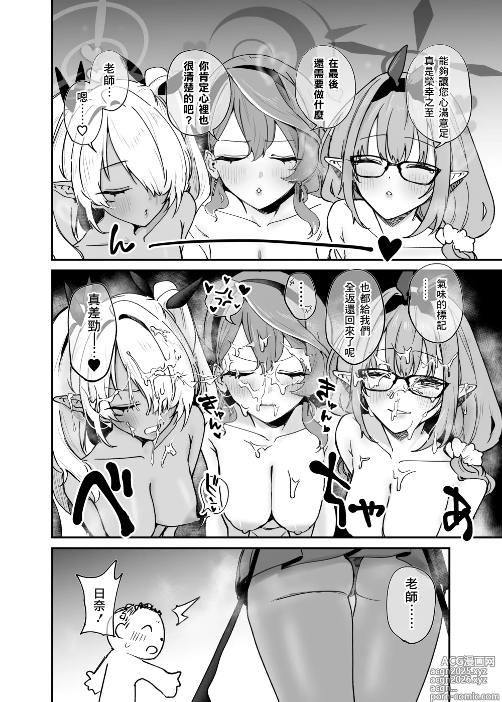 Page 16 of doujinshi 日奈酱變成咯色氣滿滿的小辣妹!?