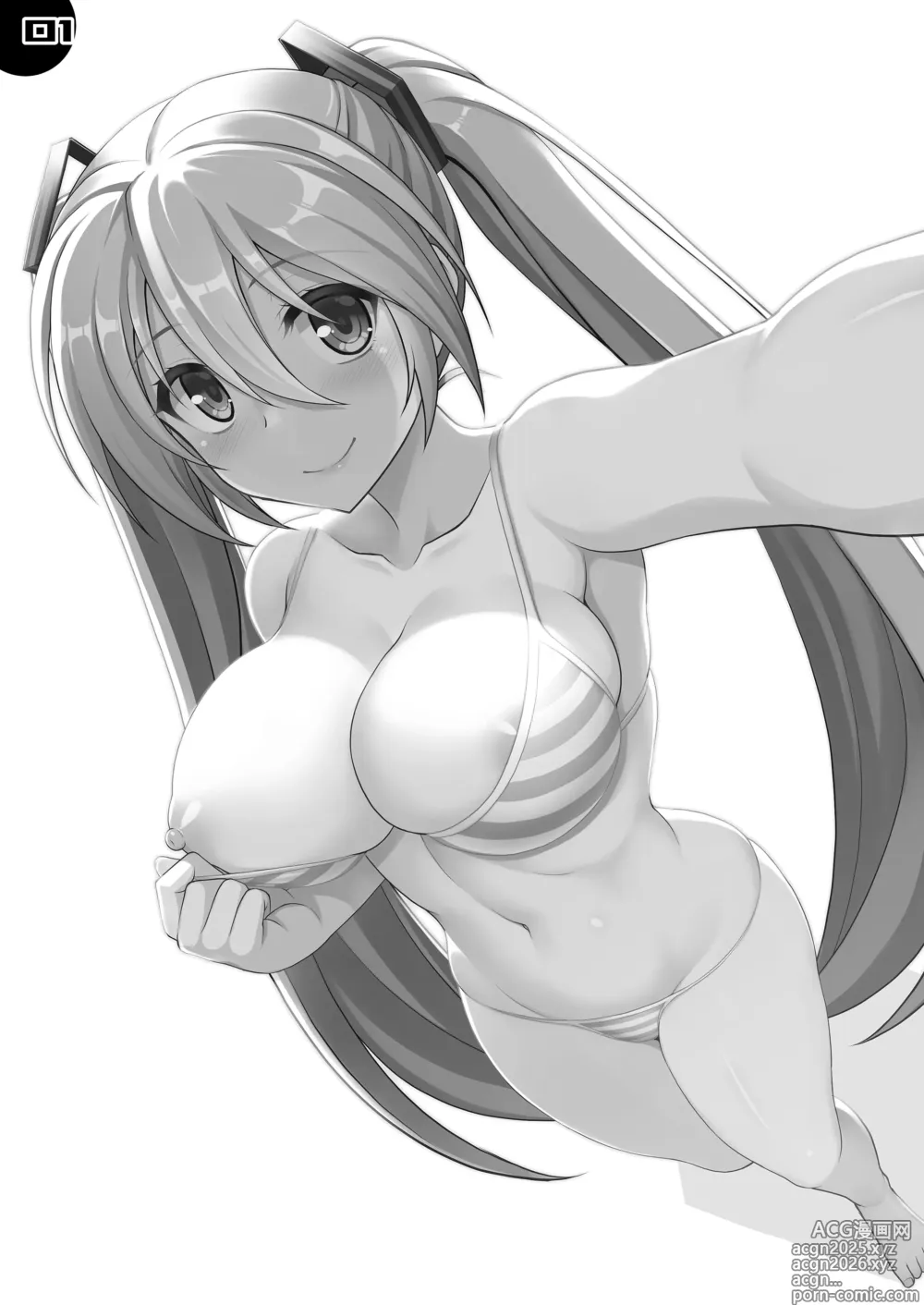 Page 2 of doujinshi Miku Ijiri - TOUCH MIKU