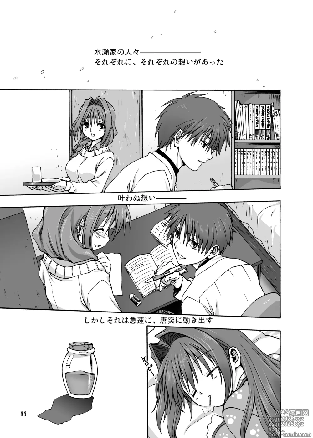 Page 2 of doujinshi Akiko-san to Issho 1