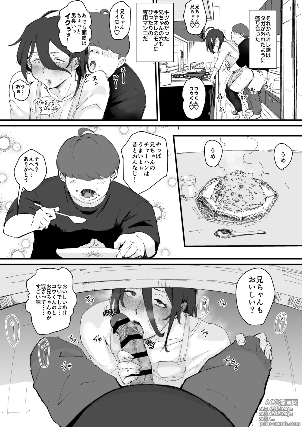Page 14 of doujinshi Ani→Yome ~Akogaredatta Aniga Hisasiburini Attara MesuAnini Nattanode Oyomesannisuru