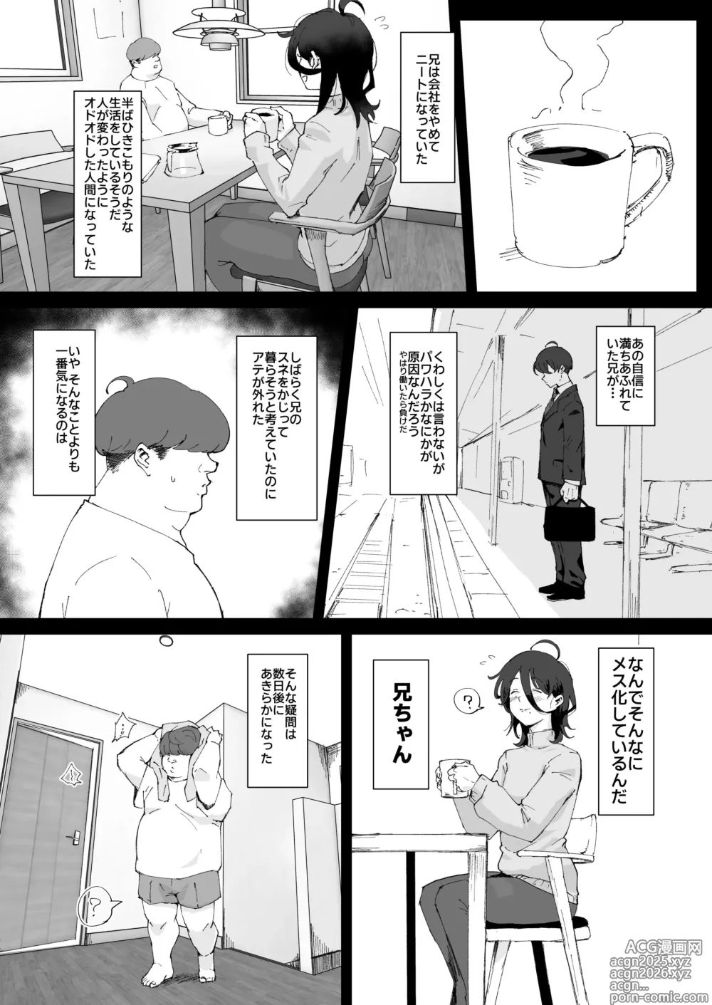 Page 5 of doujinshi Ani→Yome ~Akogaredatta Aniga Hisasiburini Attara MesuAnini Nattanode Oyomesannisuru