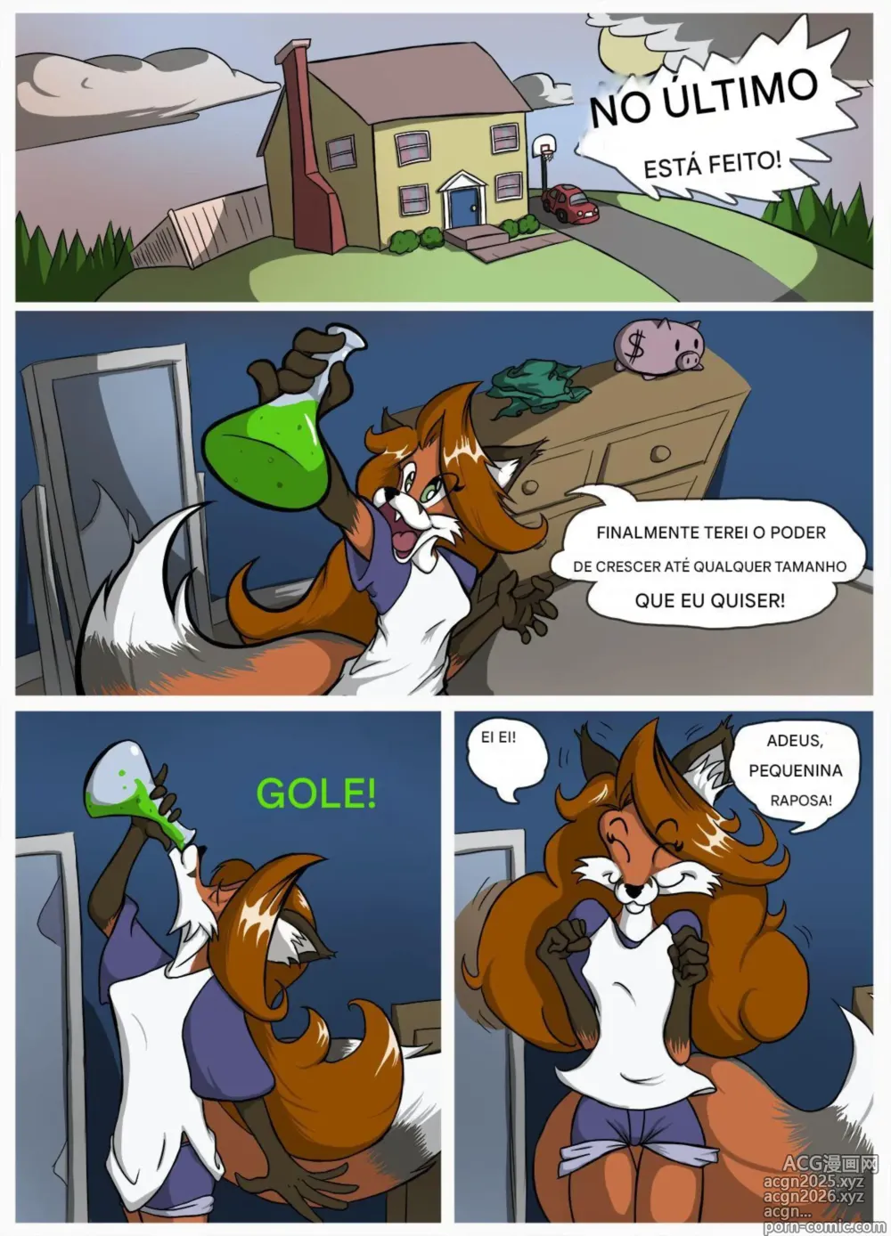 Page 1 of doujinshi Vixen Growth