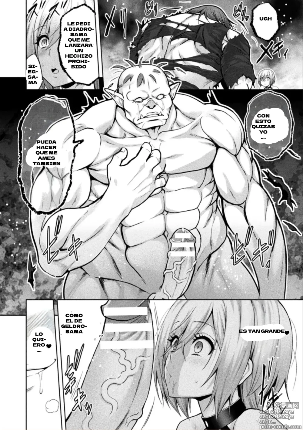 Page 23 of manga ERONA 2 Orc no Inmon ni Modaeshi Miko no Nare no Hate Rokuwa Butaoni Tensei
