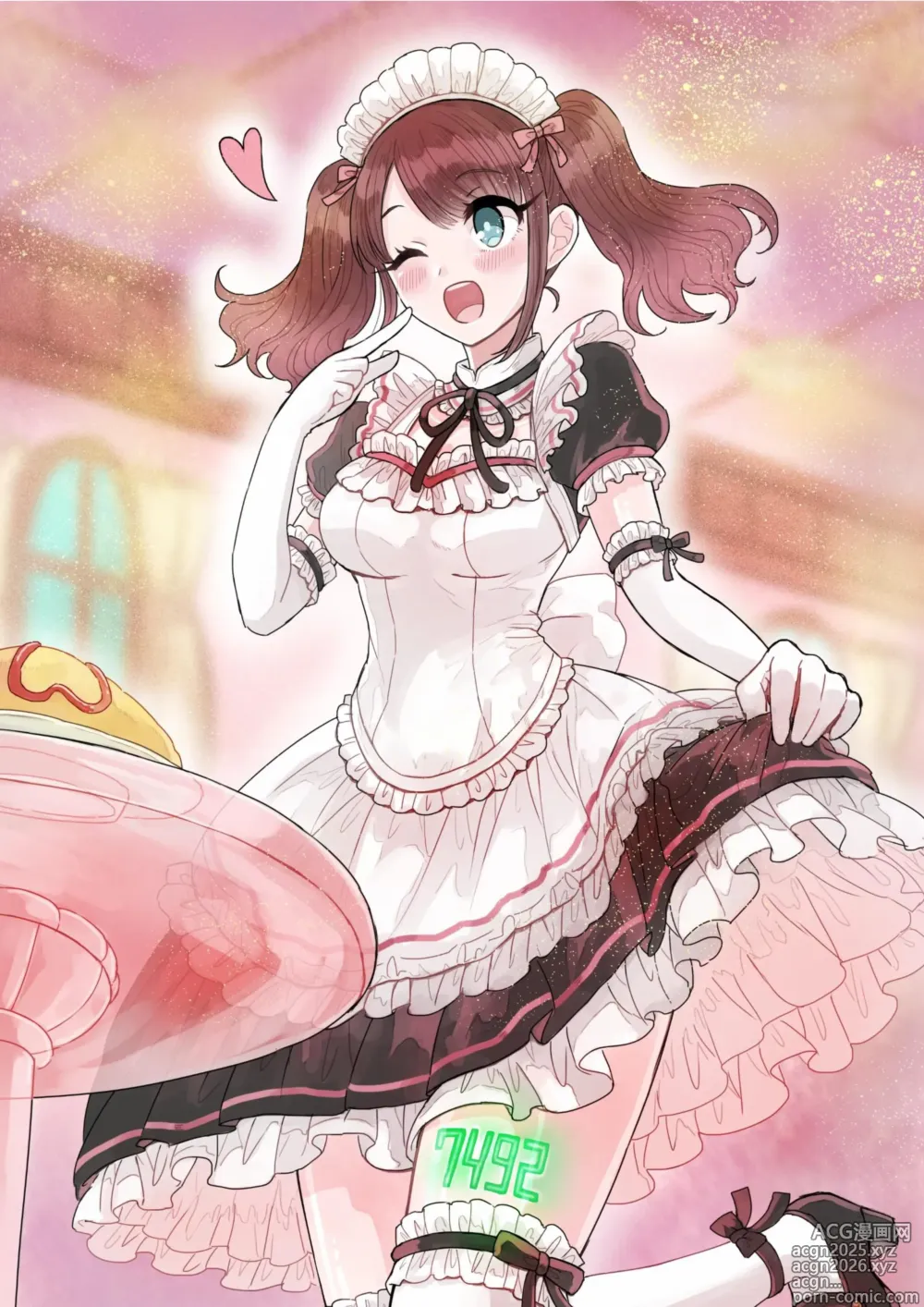 Page 62 of doujinshi 【ロボット化】メイド喫茶のアルバイト Robotization  Part-time job at a maid cafe OPQ mall