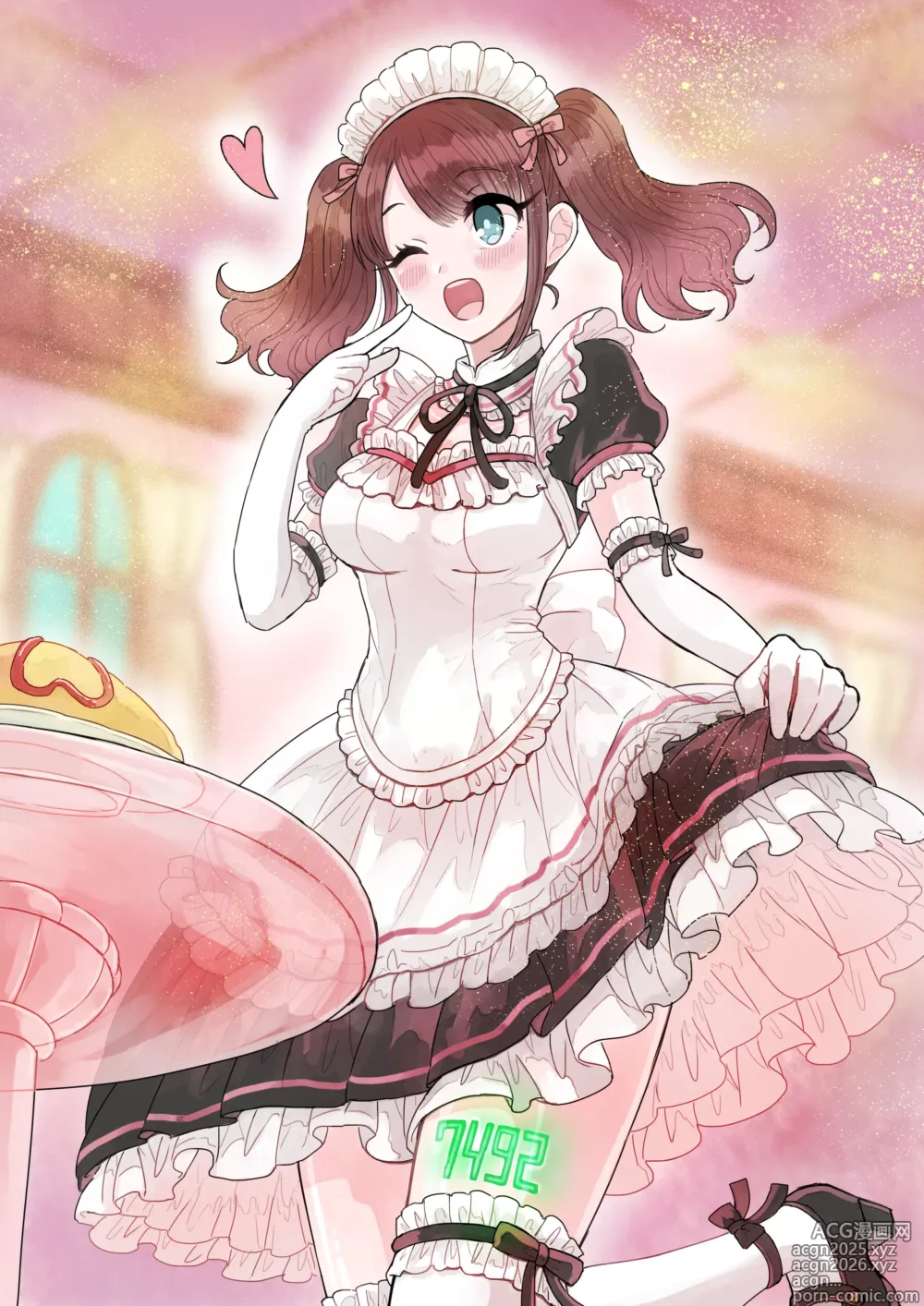 Page 67 of doujinshi 【ロボット化】メイド喫茶のアルバイト Robotization  Part-time job at a maid cafe OPQ mall