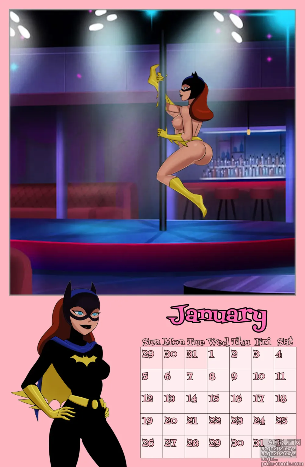 Page 2 of imageset LexCorp Calendar 2025 JustTITS League