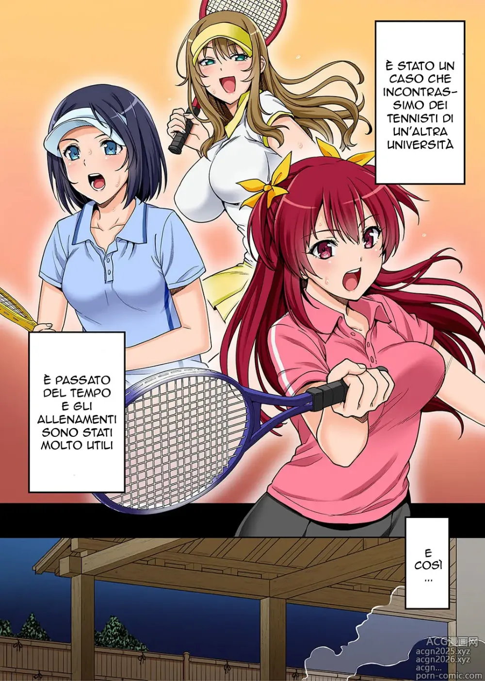 Page 5 of doujinshi Bou Yuumei Shiritsu Daigaku YariCir no Jittai ~Gasshukusaki de Issho ni Natta Ojou-sama Daigakusei-tachi no Baai~ Ch. 1-5