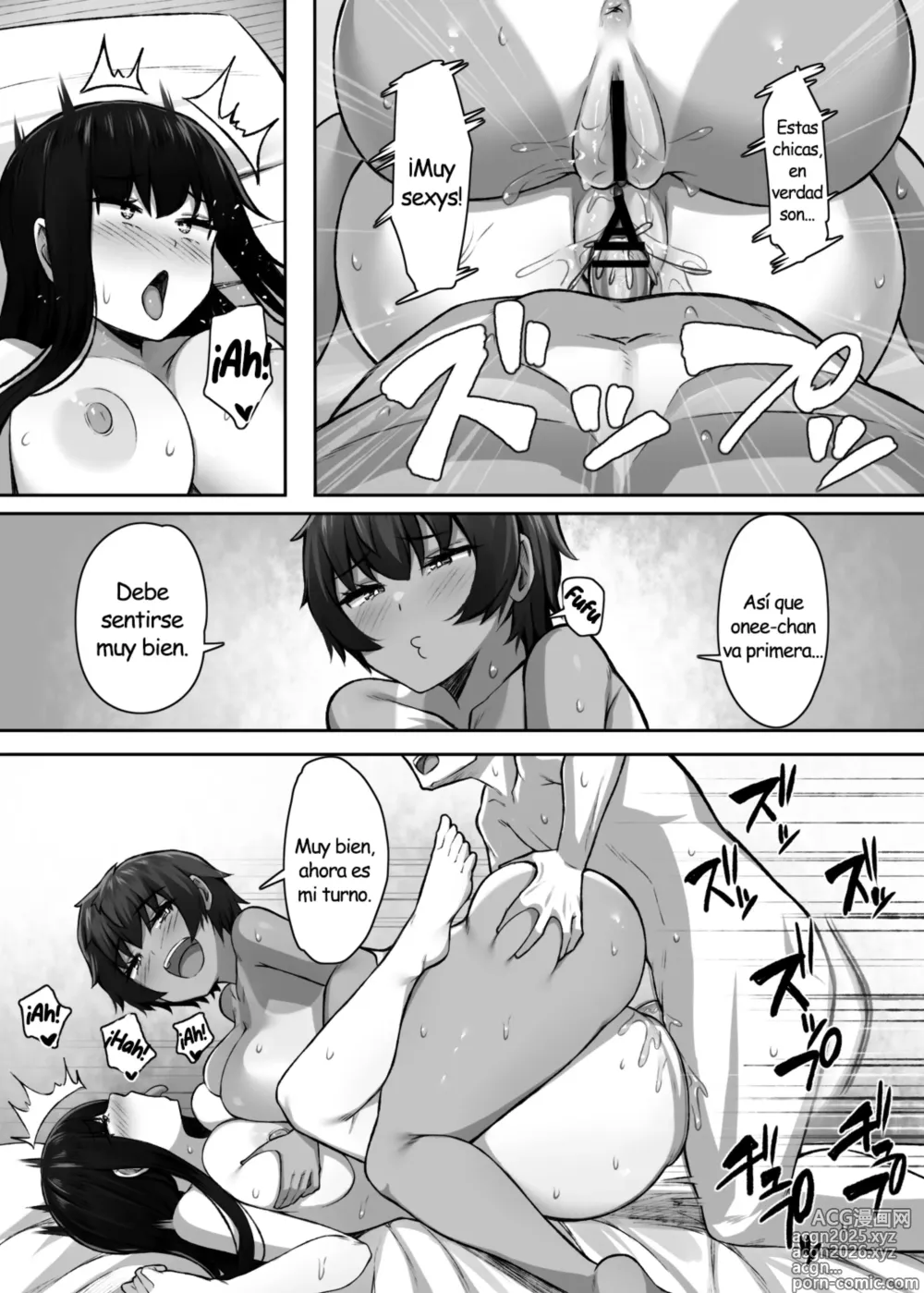 Page 36 of doujinshi Las Hermanas de la Posada Obsesionadas con el Sexo