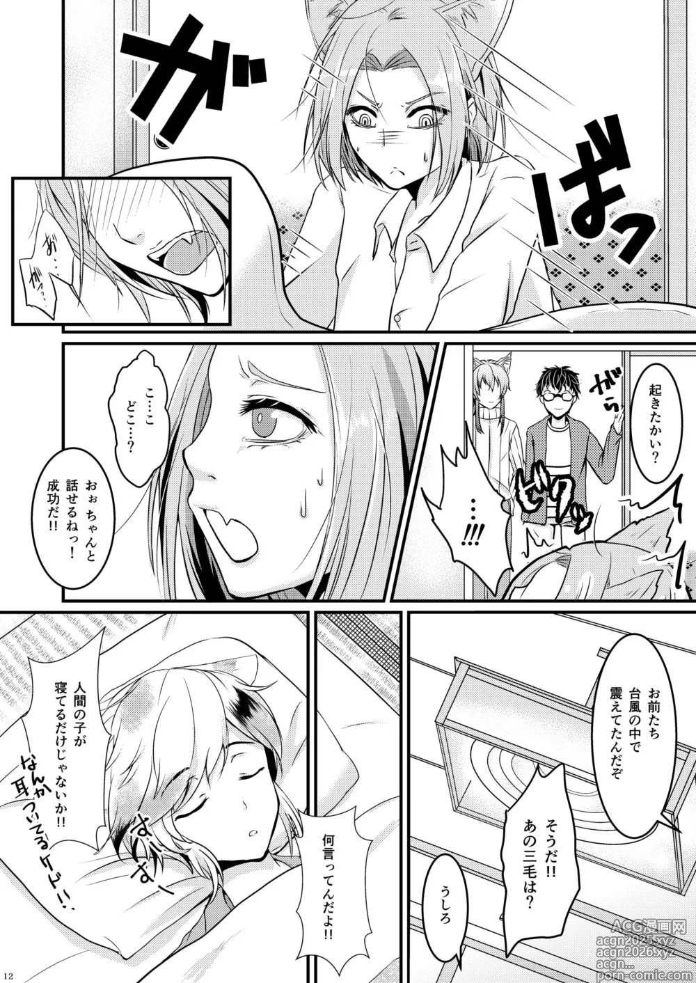 Page 12 of doujinshi ーWelcome home to our houseー