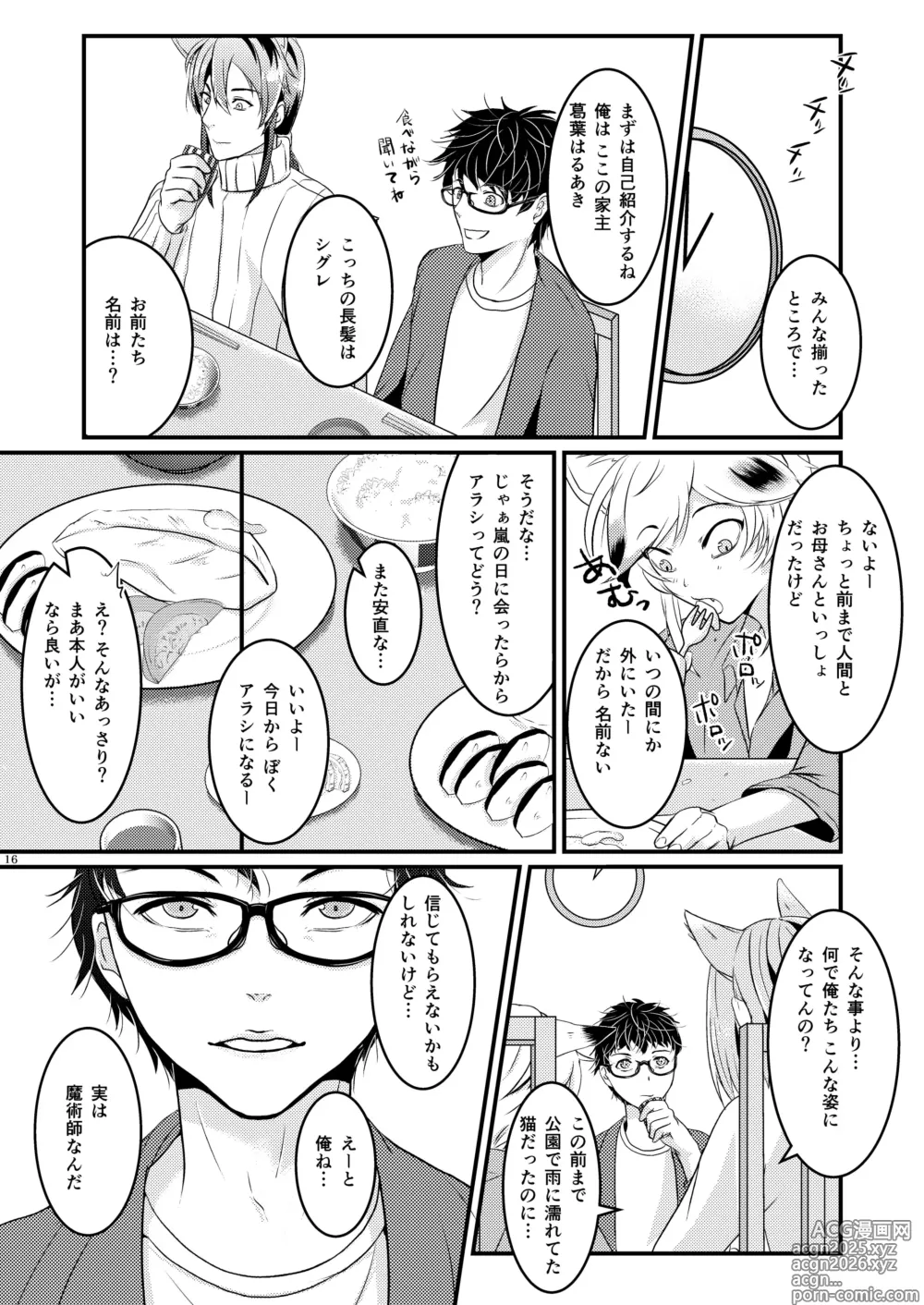 Page 16 of doujinshi ーWelcome home to our houseー