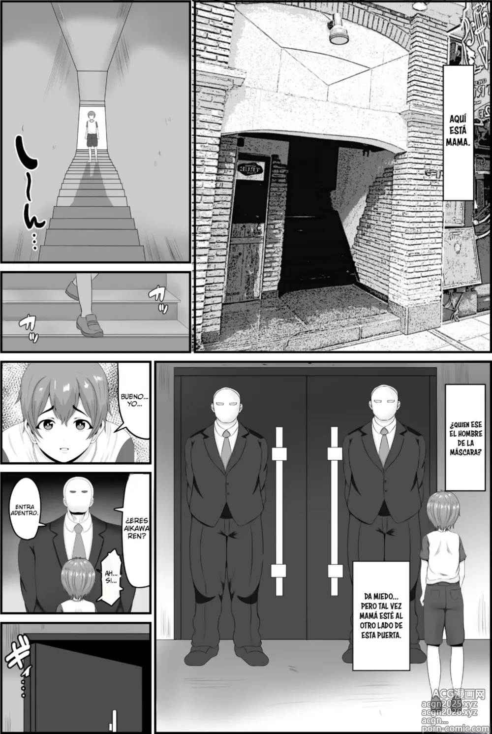 Page 3 of doujinshi Si quieres ayudar a una mamá de grandes tetas y culo Grande, intenta adivinar su cuerpo desnudo