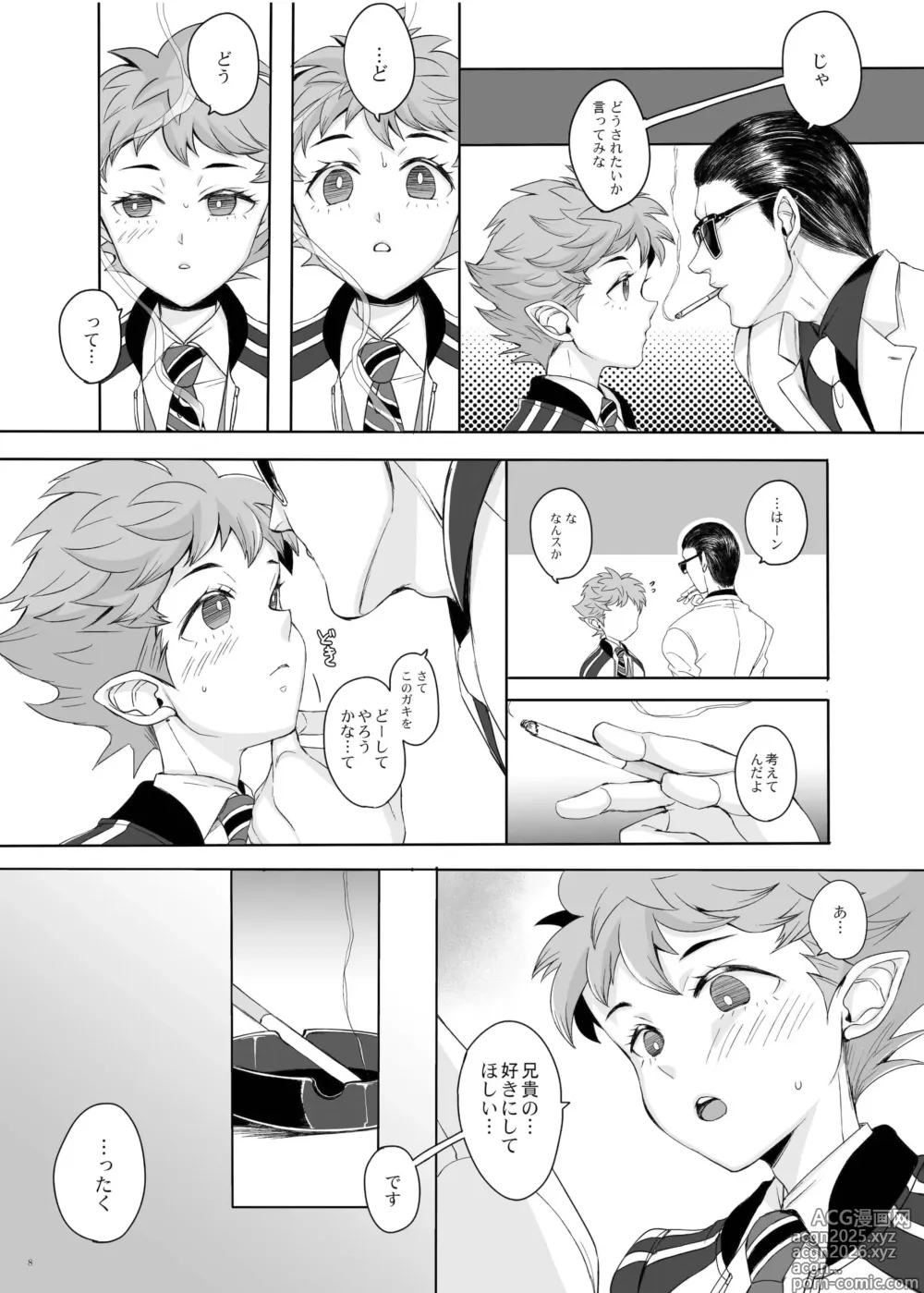 Page 7 of doujinshi 東京は夜の8時