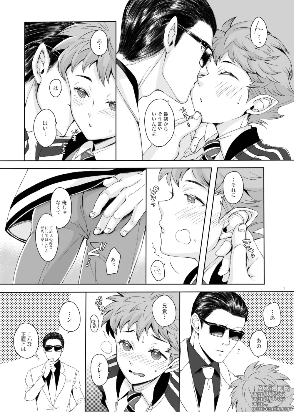 Page 8 of doujinshi 東京は夜の8時