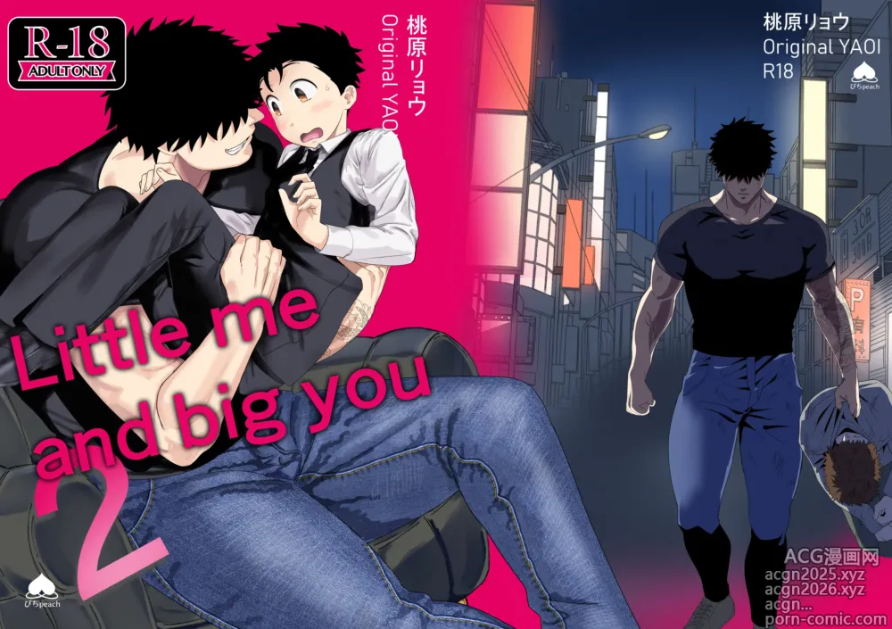 Page 1 of doujinshi Ookikute Kowai kedo Kono Karada de Uketometai 2