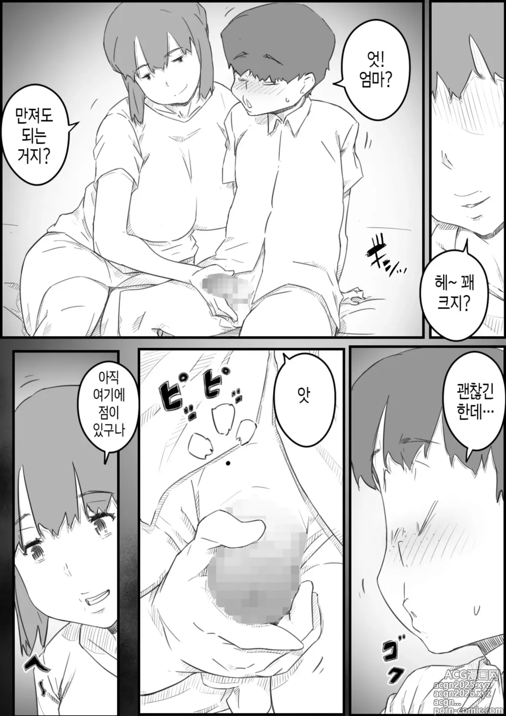 Page 9 of doujinshi 처음은, 엄마로… 엄마와 아들의 한여름의 비밀