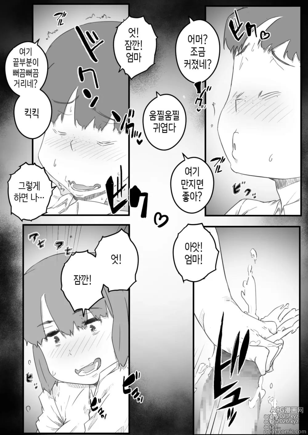 Page 10 of doujinshi 처음은, 엄마로… 엄마와 아들의 한여름의 비밀