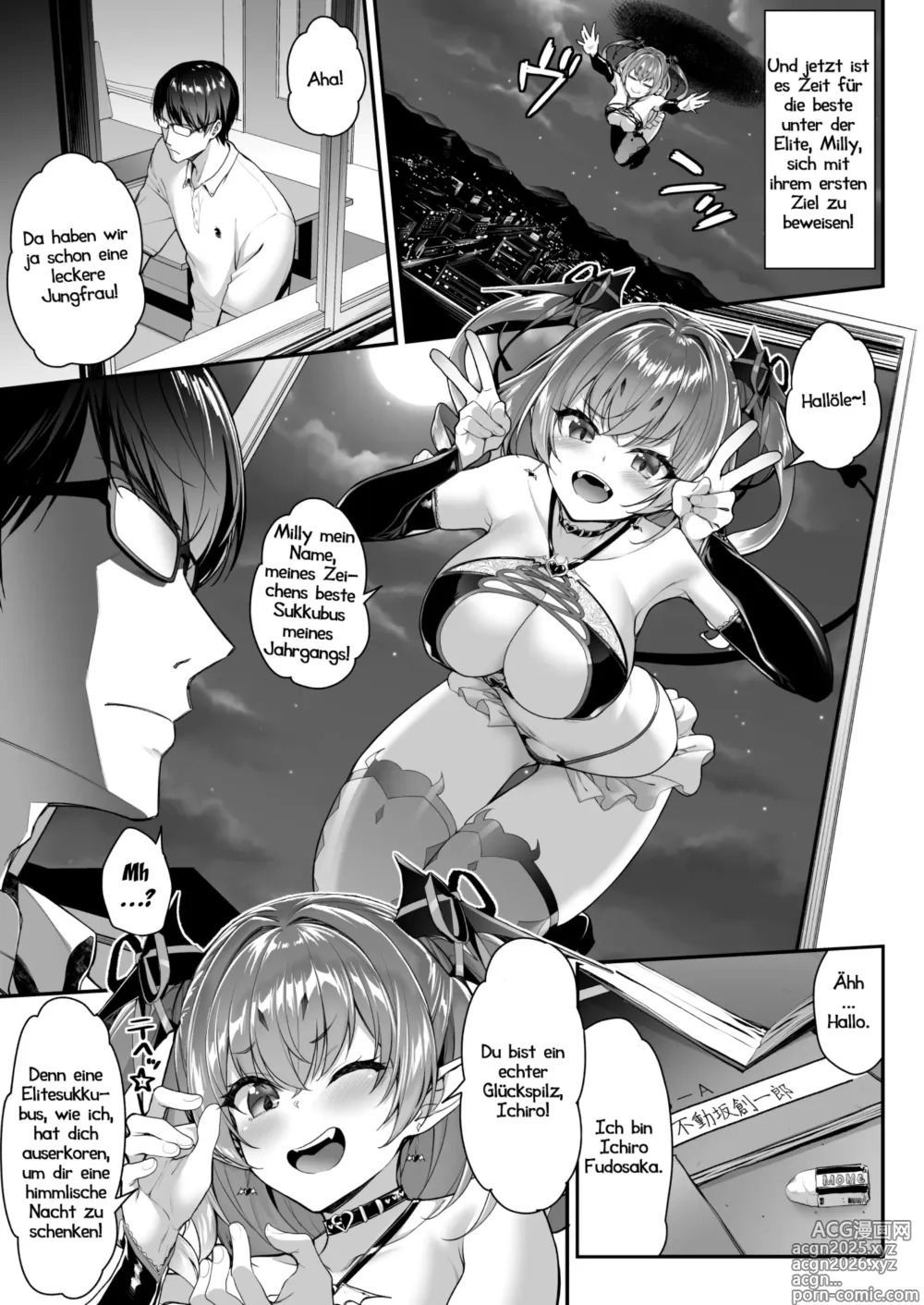 Page 4 of doujinshi Grüne Sukkubus auf Samenkurs! (decensored)
