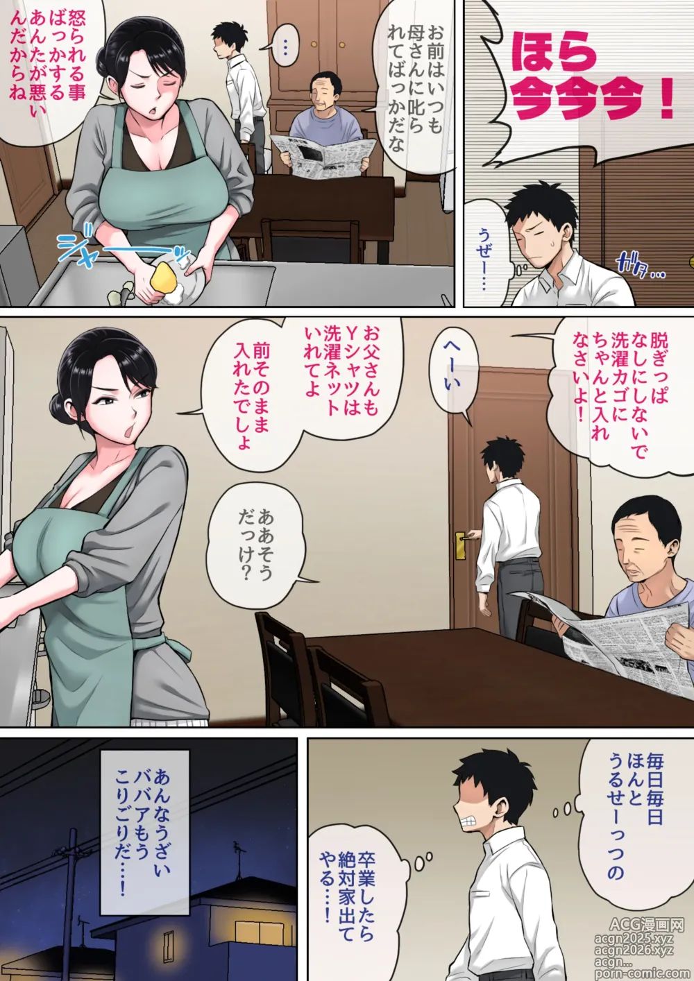 Page 3 of doujinshi Neteiru okāsan o Yari Taihōdai!