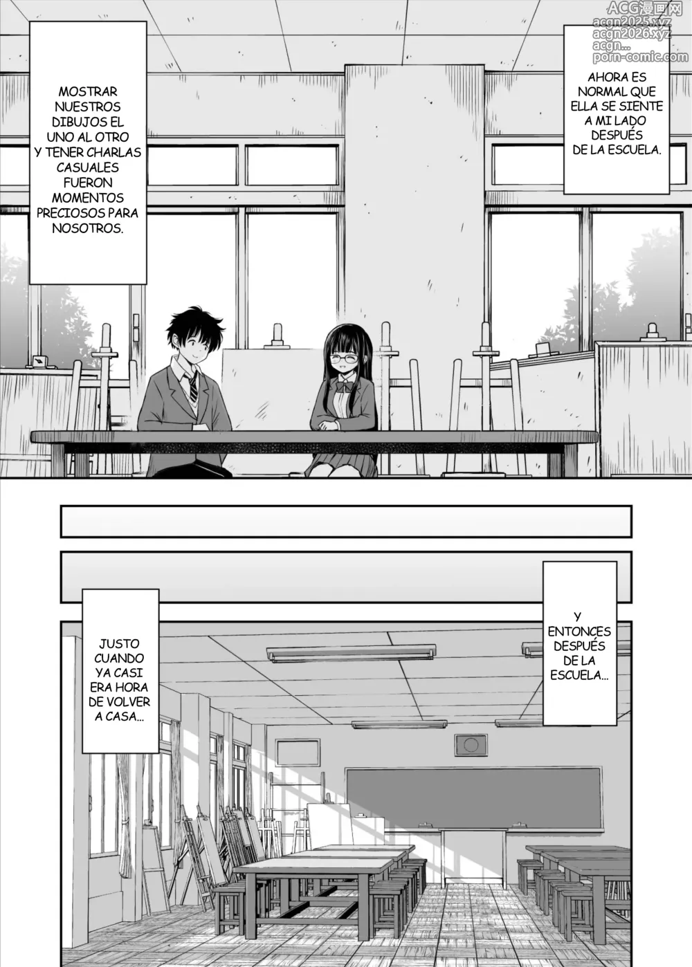 Page 8 of doujinshi La Kouhai de Pechos Grandes que se Desnudo para Ser mi Modelo de Dibujo