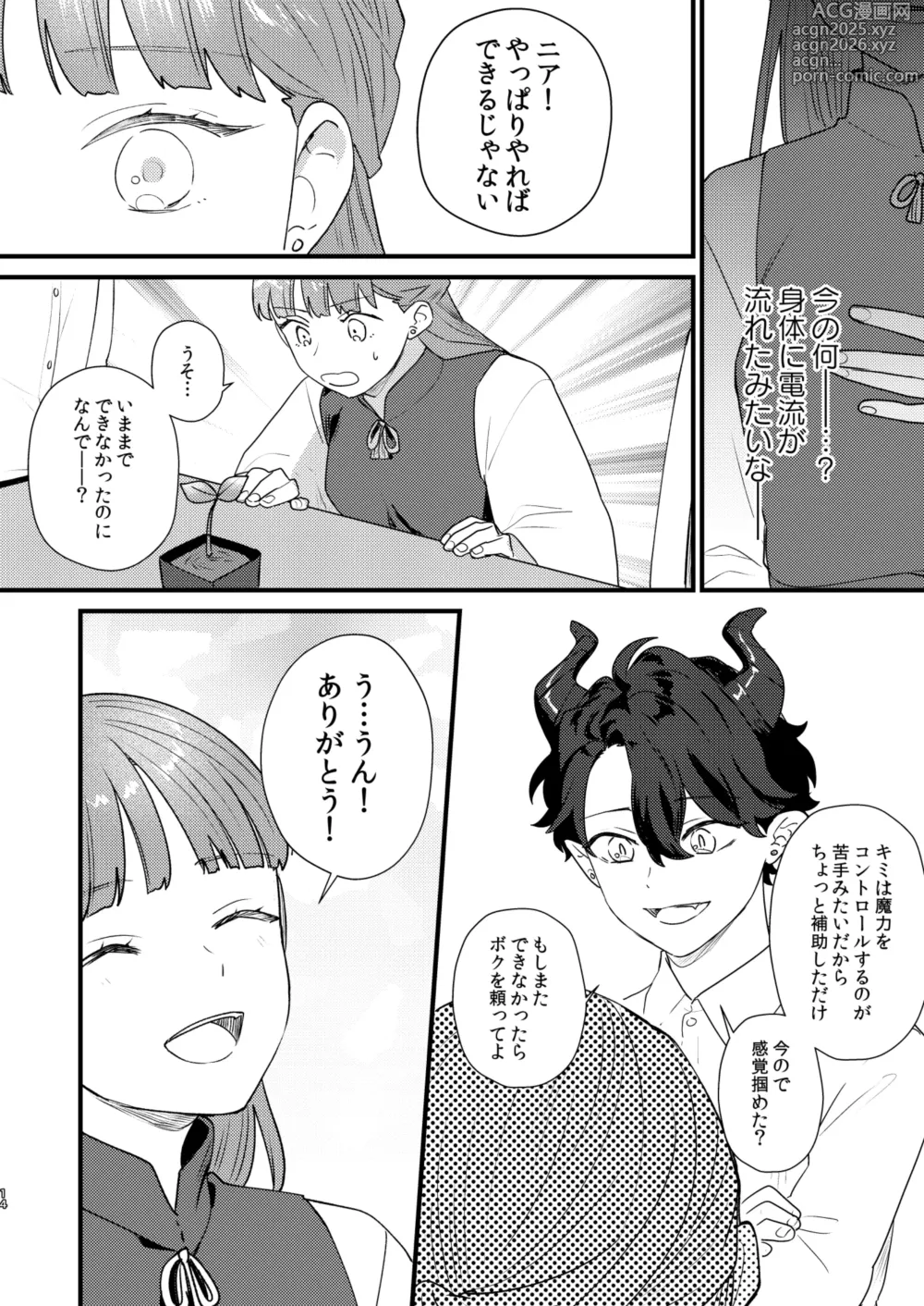 Page 15 of doujinshi Majo ni Tensei Shitara Inma ni  Aisaremashita.
