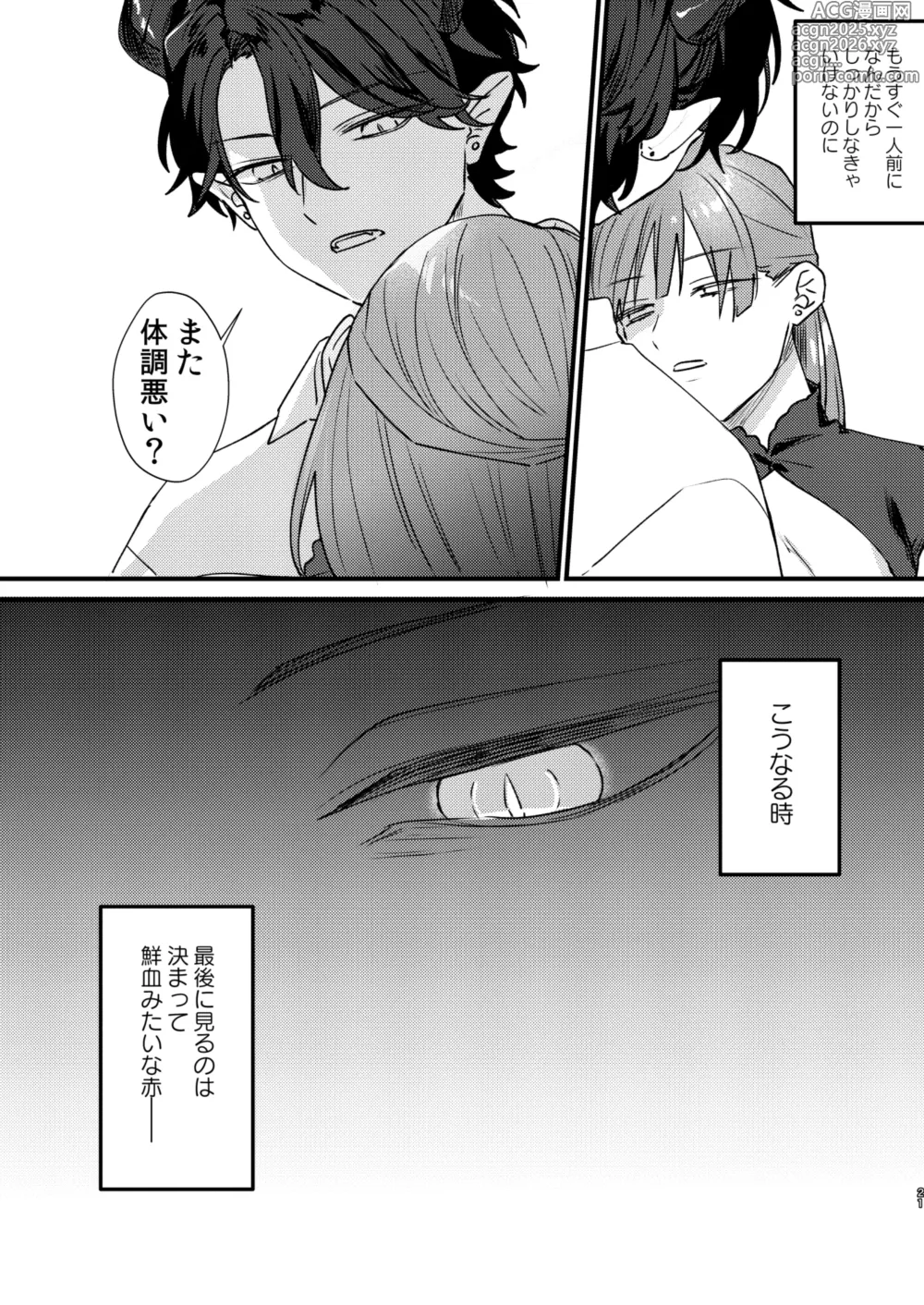 Page 22 of doujinshi Majo ni Tensei Shitara Inma ni  Aisaremashita.